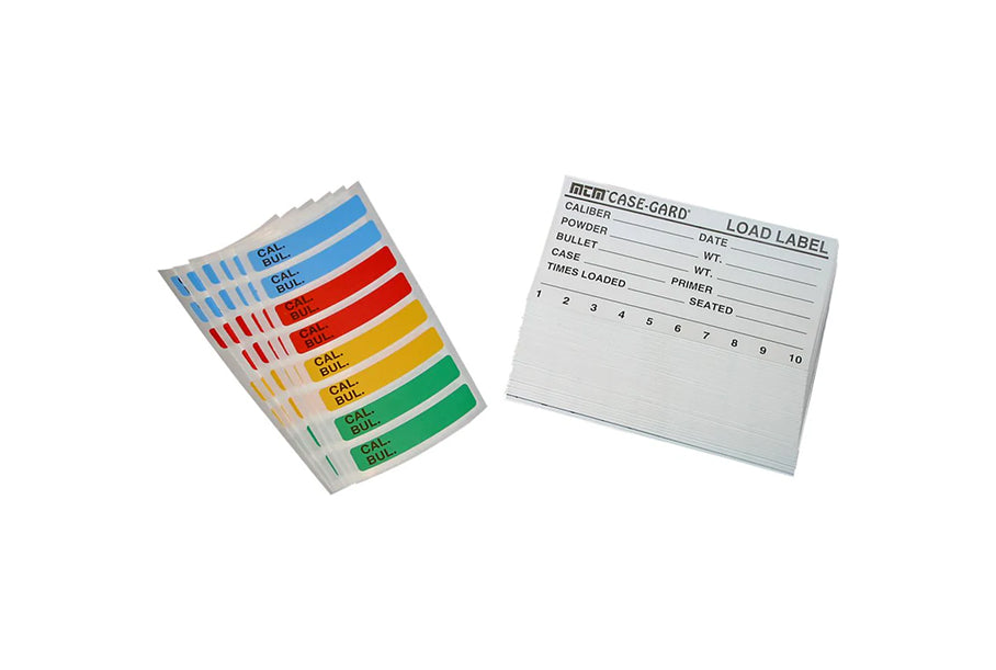 MTM LL-1 Universal Reloading Label for Ammo Boxes (50 Pack)