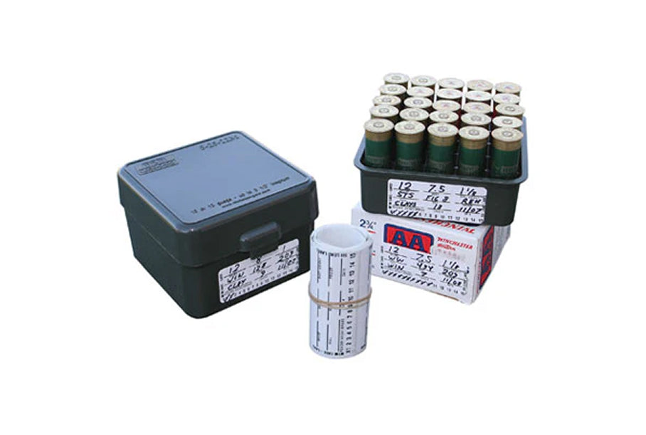 MTM LLS Reloading labels for Shotgunners, 50 Pack