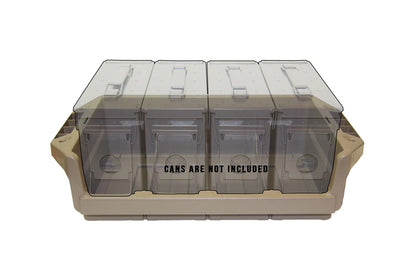 MTM MAC Ammo Can Tray, Holds 3-4 Cans (Ammo Cans Sold Separately)
