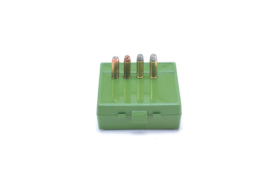 MTM P64-50-10 64 Round Flip-Top Ammo Box, 50 AE-480 Ruger, Green