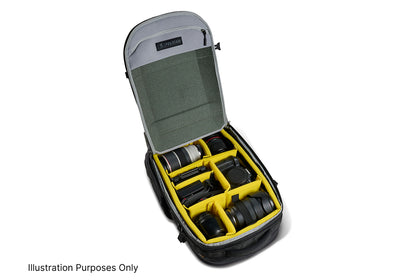 Pelican Aegis 25L Padded Divider Insert for PX25, Black w/ Yellow