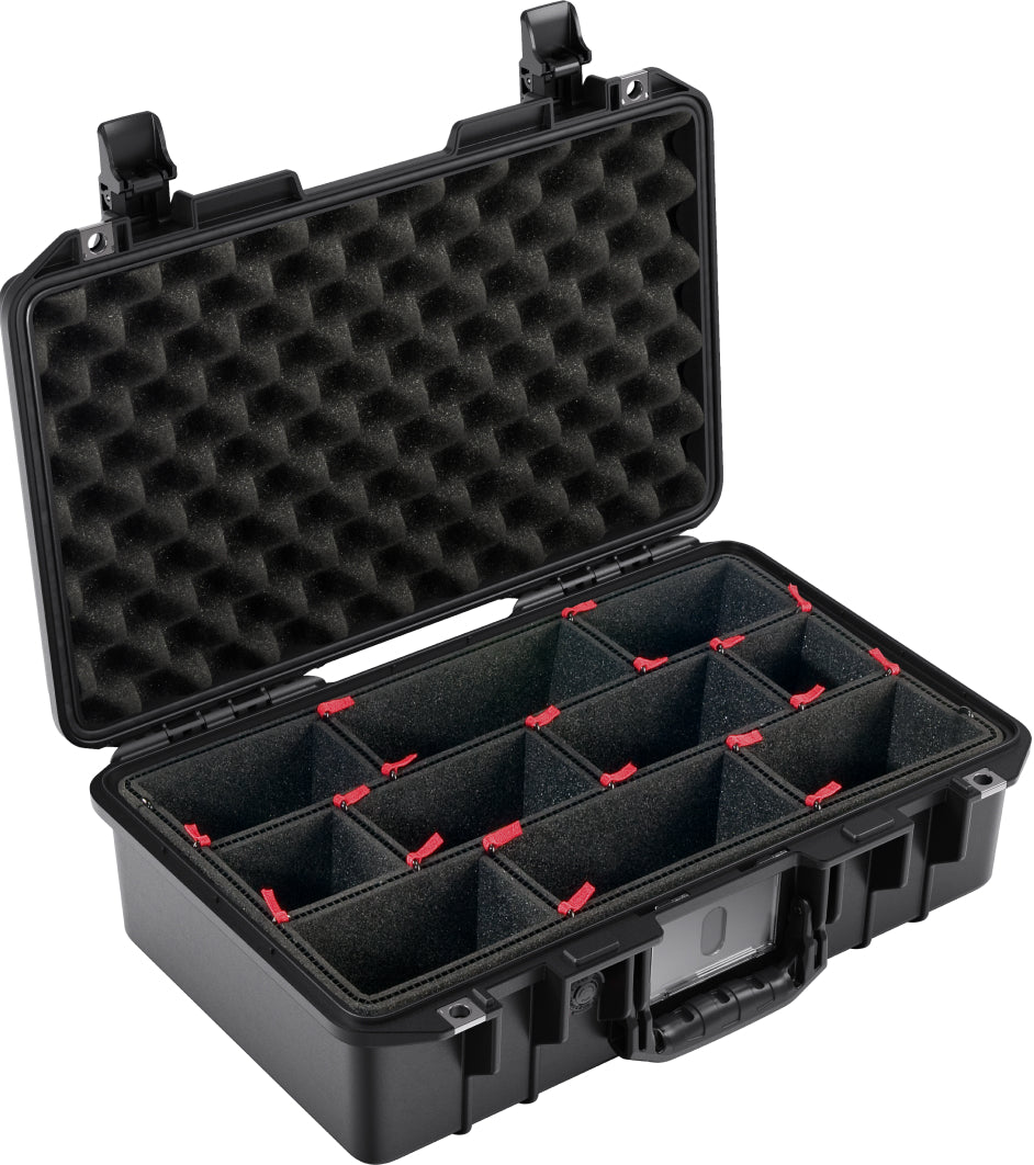Pelican 1458 Black TrekPak UPDATED LATCHES