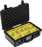 Pelican 1485 Black Padded Dividers UPDATED LATCHES
