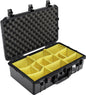 Pelican 1555 Black Padded Dividers UPDATED LATCHES