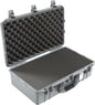 Pelican 1555 Grey Foam UPDATED LATCHES