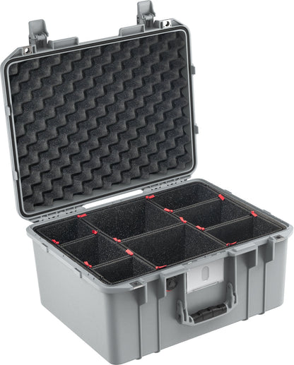 Pelican 1557 Grey Foam UPDATED LATCHES 1