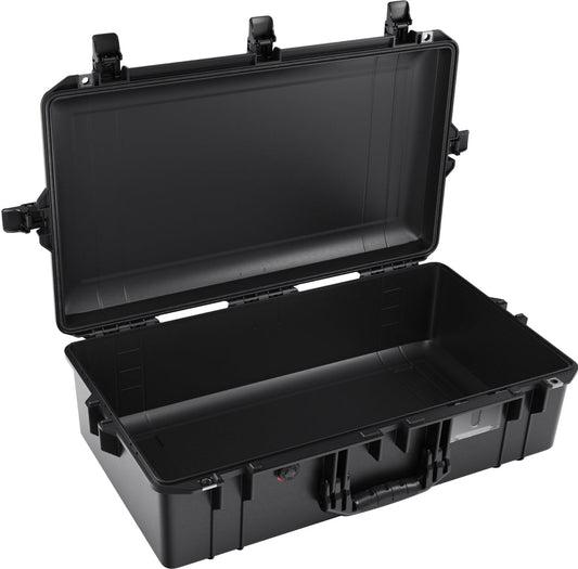 Pelican 1605 Black No Foam UPDATED LATCHES