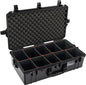 Pelican 1605 Black TrekPak UPDATED LATCHES