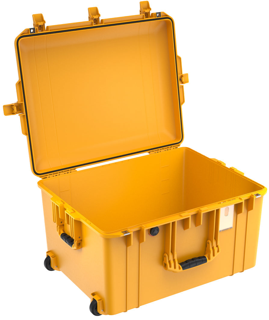 Pelican 1637 Yellow No Foam UPDATED LATCHES