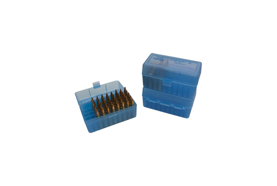 MTM ARRS - Ammo Rack with 4 RS-50-24 Ammo Boxes, Clear Blue/Dark Earth