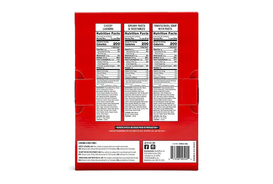 ReadyWise RW10-016 Emergency Food Supply Favorites Box
