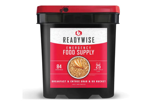 Readywise RW01-184 Breakfast, Lunch, & Dinner Bucket (84 servings)