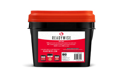 Readywise 360 Servings Freeze Dried Coffee Bucket
