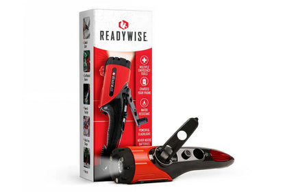 Readywise RW01-629GSG Multi-Function Flashlight, Red