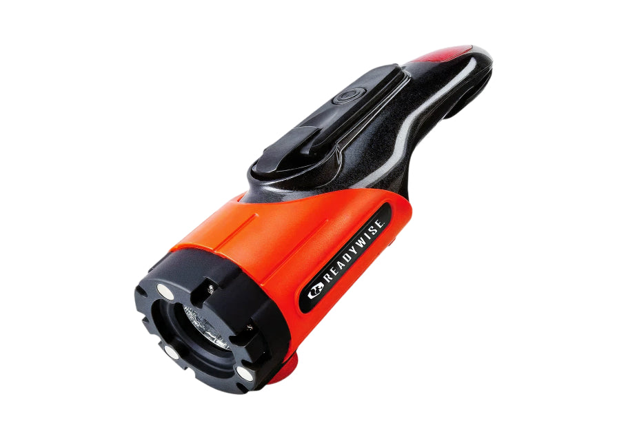 Readywise RW01-629GSG Multi-Function Flashlight, Red