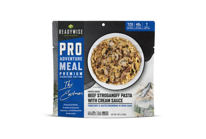 Readywise Outdoor Pro Meal Beef Stroganoff w/ Mushroom Cream Sauce- Reformulated