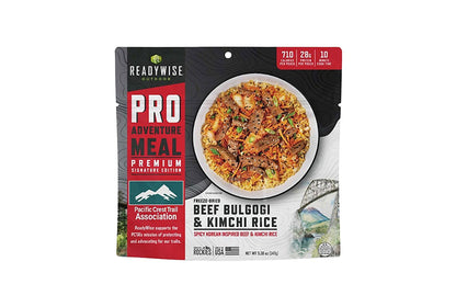 Readywise Outdoor Pro Meal Beef Bulgogi & Kimchi Fried Rice- Reformulated