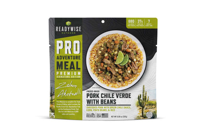 Readywise Outdoor Pro Meal Pork Chile Verde- Reformulated