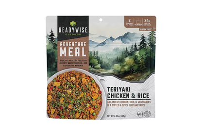Readywise CP 2 Serve Teriyaki Chicken & Rice- Reformulated