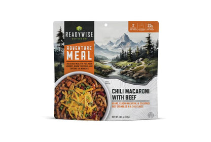 Readywise CP 2 Serve Chili Mac with Beef- Reformulated