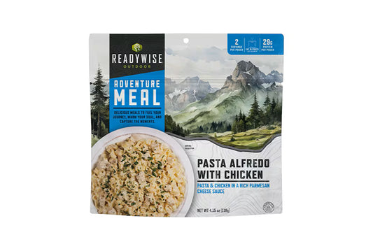 Readywise CP 2 Serve Pasta Alfredo w/ Chicken- Reformulated