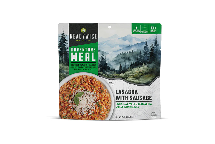 Readywise CP 2 Serve Lasagna with Sausage- Reformulated