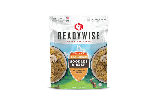 Readywise RW03-904 Trailhead Noodles and Beef- Single Pouch
