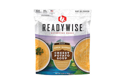 ReadyWise RW03-910 Open Range Cheesy Potato Soup- Single Pouch
