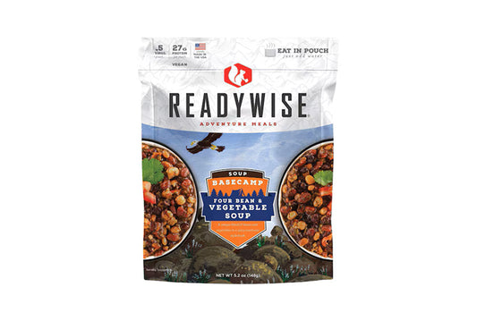 ReadyWise RW03-917 Basecamp Four Bean & Vegetable Soup- Single Pouch