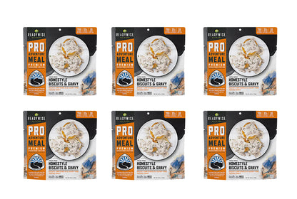 Readywise Outdoor Pro Meal Homestyle Biscuits & Gravy w/ Sausage- Reformulated