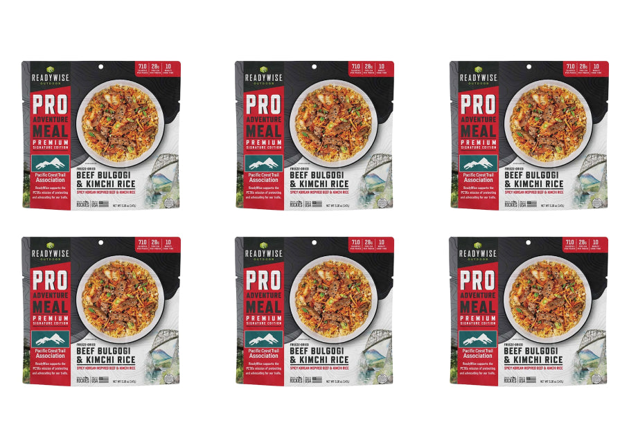 Readywise Outdoor Pro Meal Beef Bulgogi & Kimchi Fried Rice- Reformulated