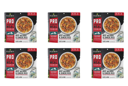 Readywise Outdoor Pro Meal Beef Bulgogi & Kimchi Fried Rice- Reformulated