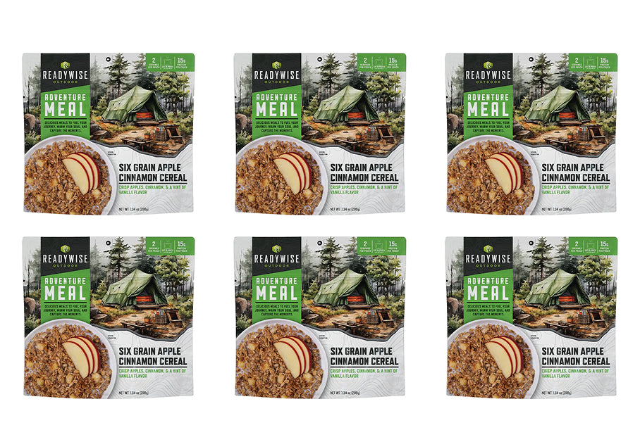 Readywise CP 2 Serve Apple Cinnamon Cereal- Reformulated