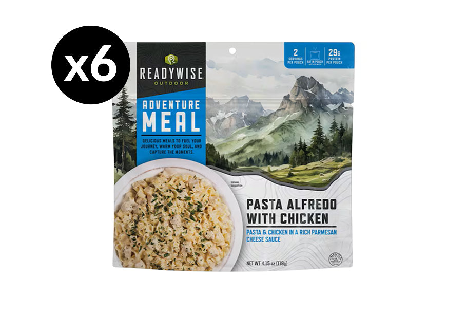 Readywise CP 2 Serve Pasta Alfredo w/ Chicken- Reformulated