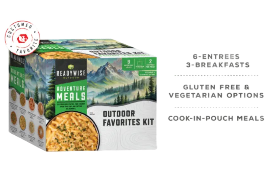 Readywise CP Outdoor Favorites 9-ct Kit