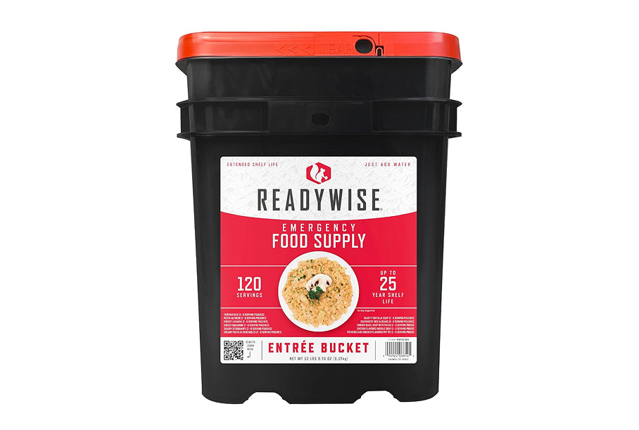 Readywise 120 Serving Entrée Only Grab and Go Bucket
