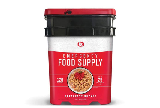 Readywise 120 Serving Breakfast Only Grab and Go Bucket