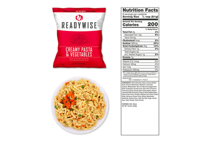 Readywise RW10-621GSG(RED) 64-Piece Survival Backpack, Red