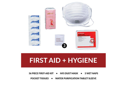 Readywise RW10-622GSG(CAMO) 64-Piece Survival Back Pack, Camo