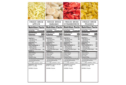 Readywise Freeze Dried Fruit Bucket