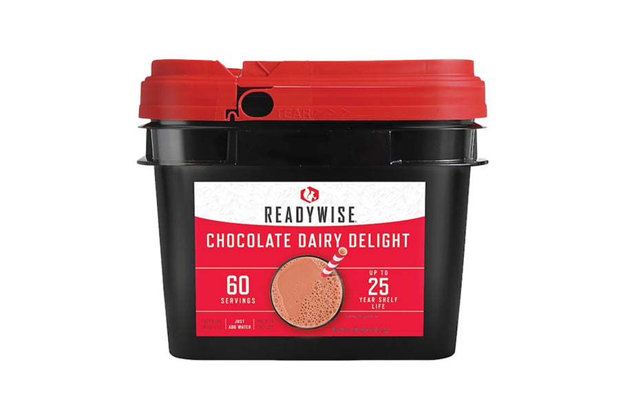 Readywise 60 Serving Whey Chocolate Milk Bucket