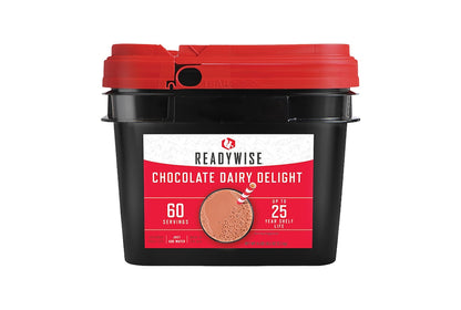 Readywise 60 Serving Whey Chocolate Milk Bucket
