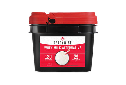 Readywise Powdered Whey Milk Bucket (120 Serving)