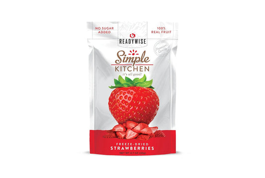 Readywise Simple Kitchen Freeze Dried Strawberries