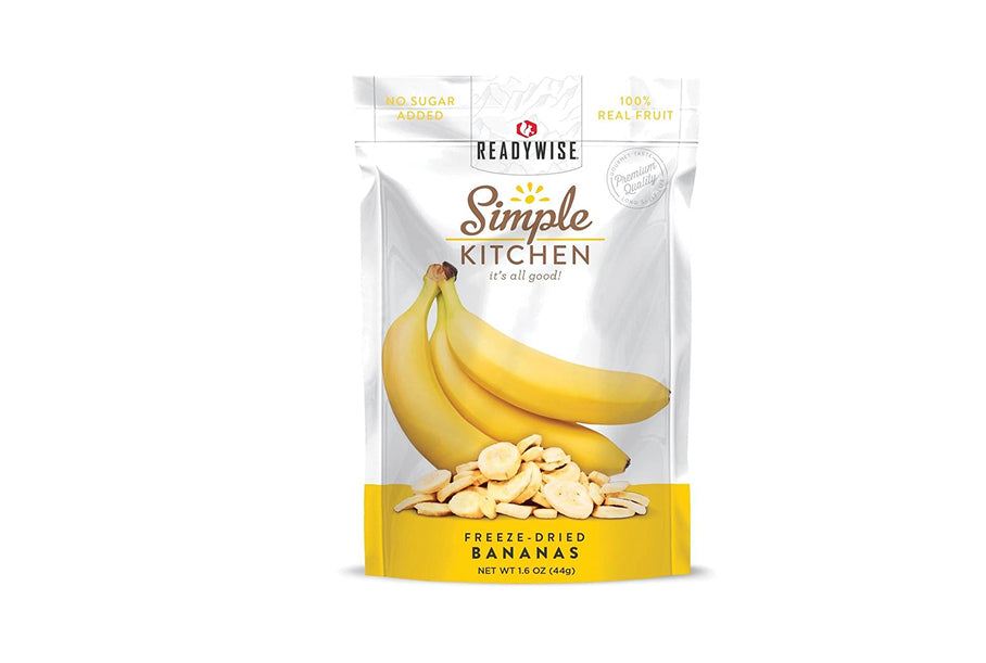 Readywise Simple Kitchen Freeze-Dried Bananas
