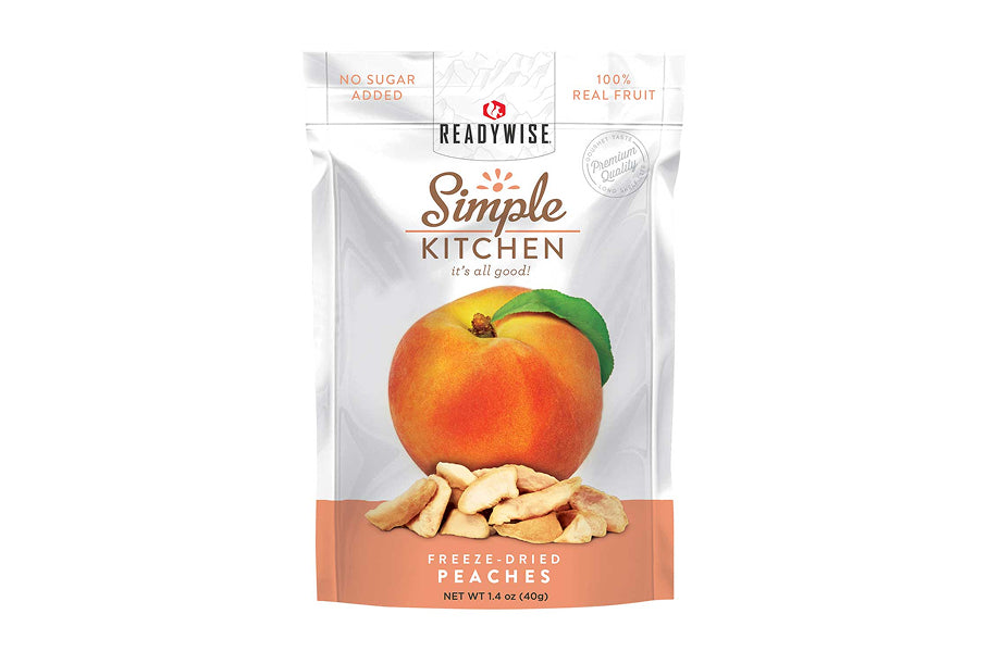 Readywise Simple Kitchen Freeze-Dried Peaches