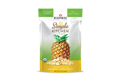 Readywise Simple Kitchen Organic Freeze-Dried Pineapple