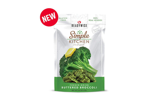 Readywise Simple Kitchen Freeze-Dried Buttered Broccoli