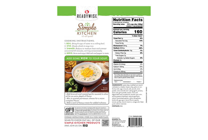 Readywise Simple Kitchen Cheddar Broccoli Soup