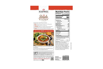 Readywise Simple Kitchen Tortilla Soup- Reformulated